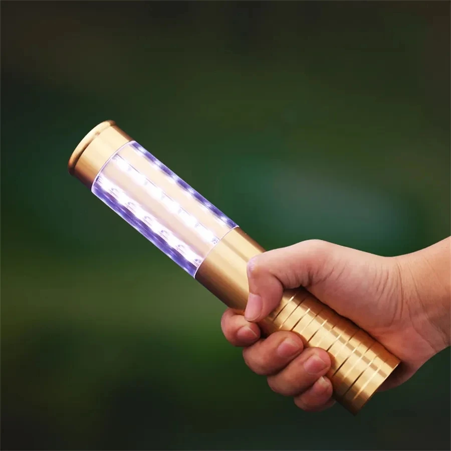 Silver or Gold Rechargeable LED STROBE BATON TOPPER Bottle Service Sparkler for Vip Nightclubs Led Sparklers Bottle Baton