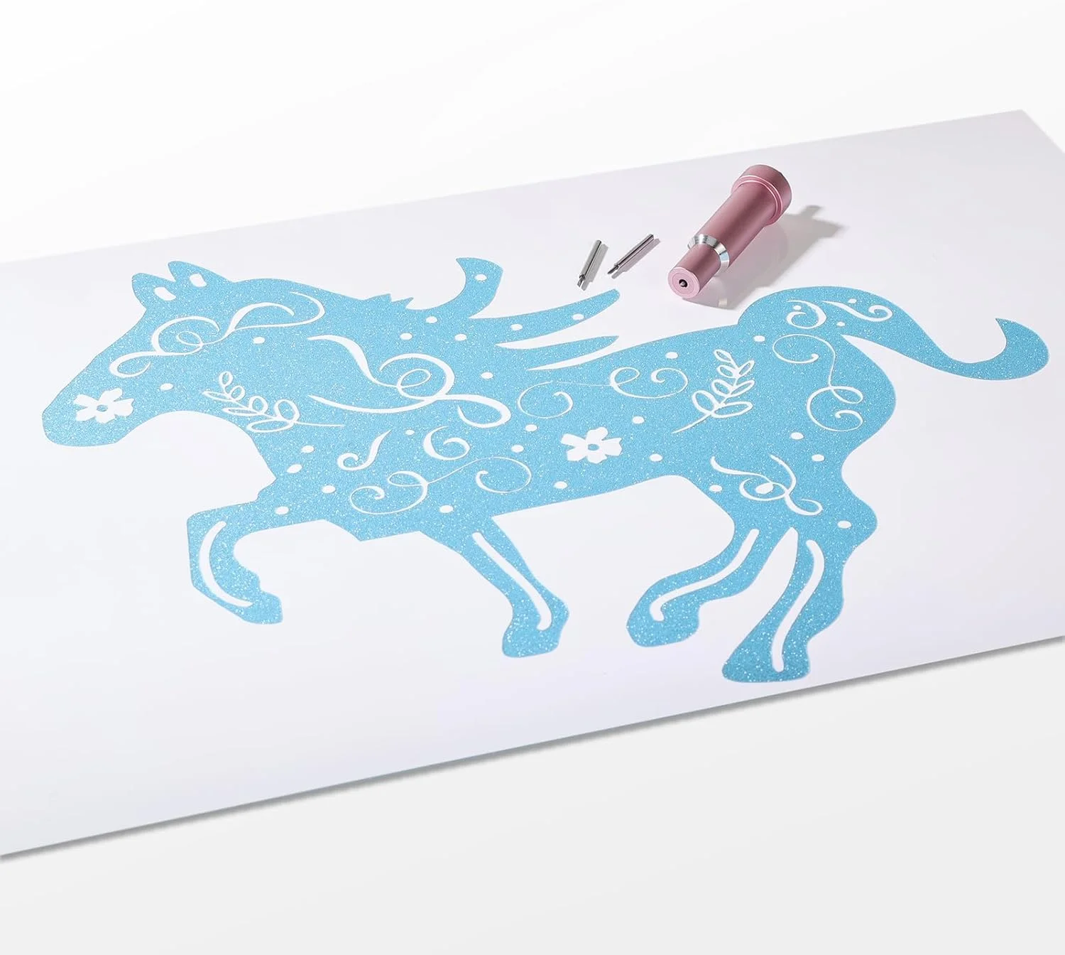 شفرات قماش مستعبدة + مبيت لصانع/استكشاف شفرة قماش هوائية مثالية لقطع الأقمشة المربوطة-الحرير، HTV، إلخ. 3 شفرات