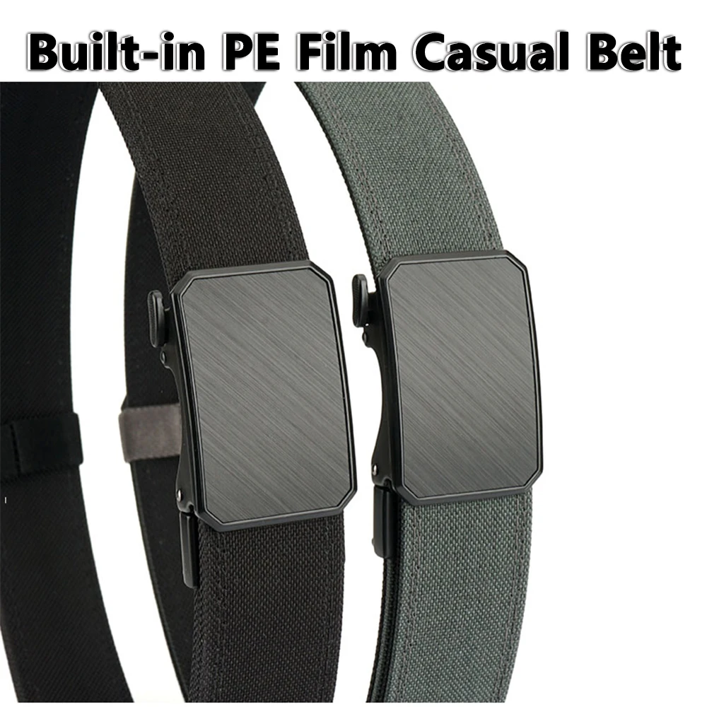 TUSHI New Hard Tactical Belt for Men 1100D Nylon Sturdy Metal Buckle Gun Belt Military Belt Outdoor Girdle IPSC Accessories Male