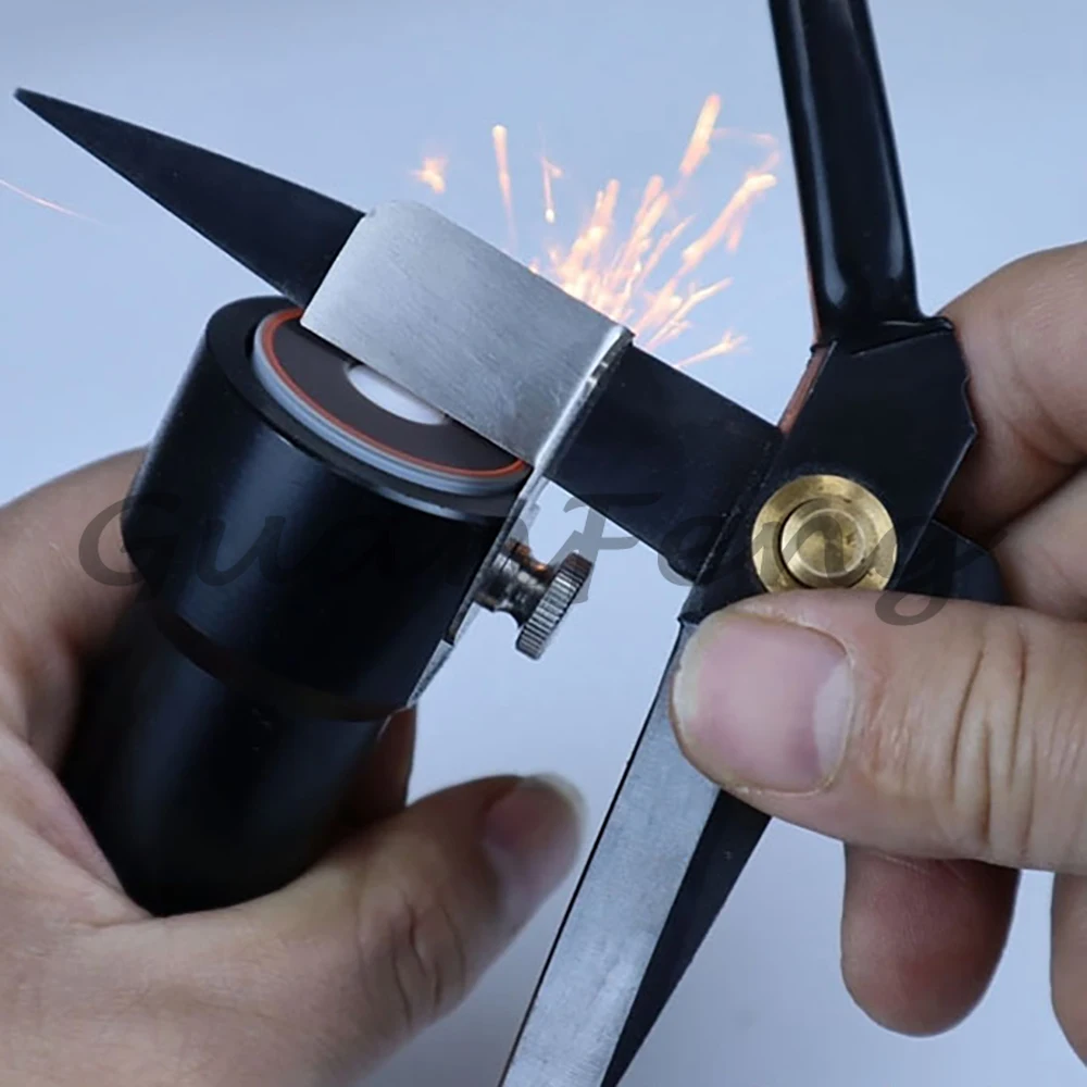 

Fixed Angle Scissors Grinding Tool Portable Sharpener Tailor Scissors Hair Clipper Kitchen Knife Edge Sharpening Machine