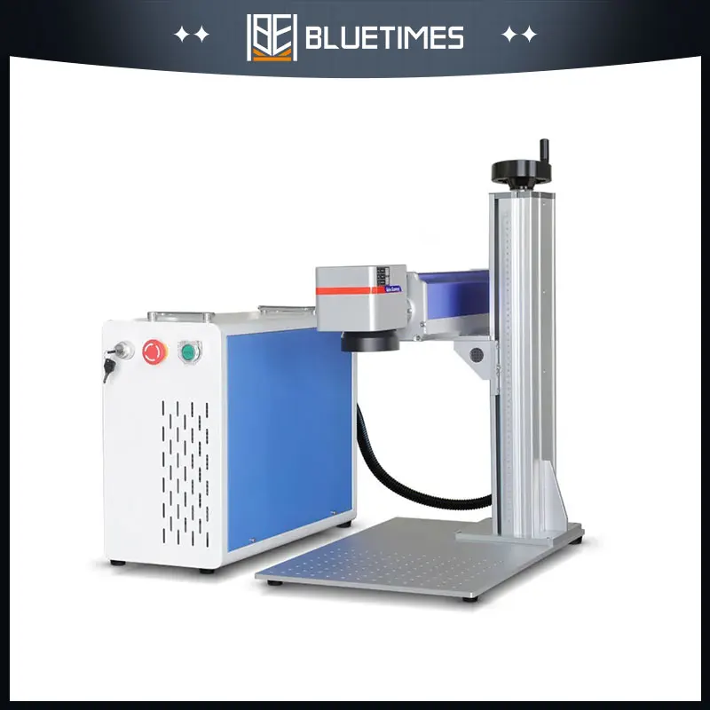 

Bluetimes 30W Factory Price High Precision Cost-effective Wood Metal Acrylic Fiber Split Laser Marking Machine
