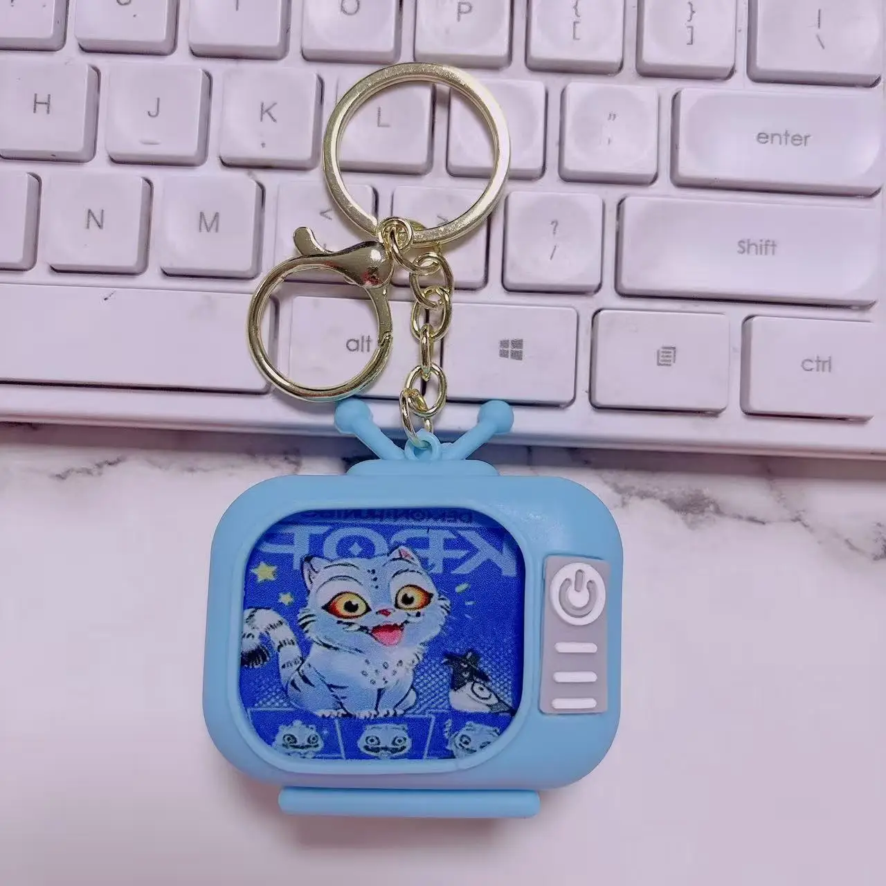 Kartun ﻿ ﻿   Demon Hunter Menina Grupo Anime Mercadoria Kpop Chaveiro Lampu Menyala Lampu Malam Hadiah Boneka Tas Dekorasi ﻿