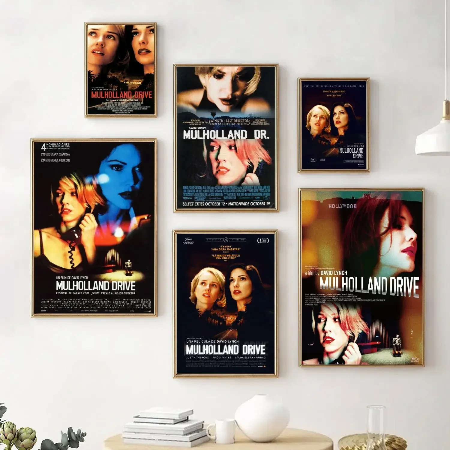 Movie Mulholland Drive 2001 One Piece Canvas Poster Wall Art Home Decor Painting Room Decor