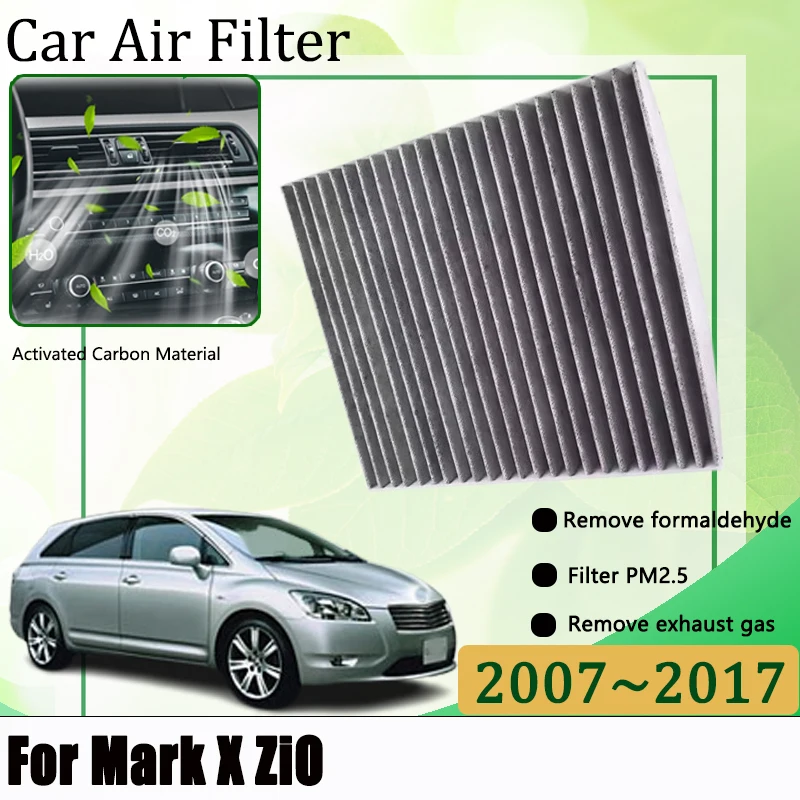 

Car Air Conditioning Filter For Toyota Mark X ZiO AC Vent 2007-2013 2008 Cabin Air Conditioner Filter Automobile Wearing Parts