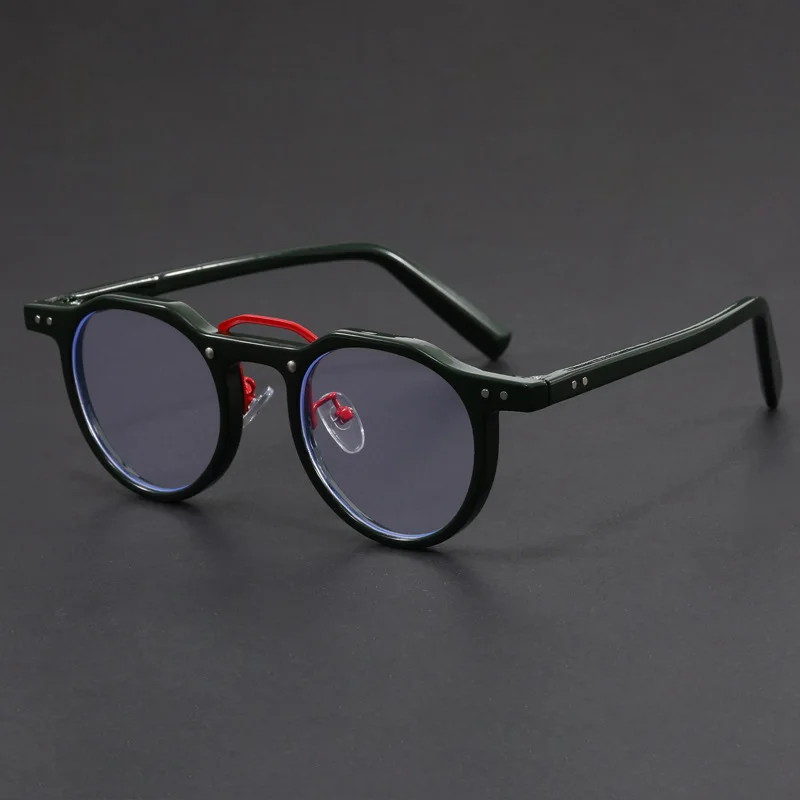 new fashion retro polygon anti blue light glasses women men 2025 Trendy products High quality computer glasses