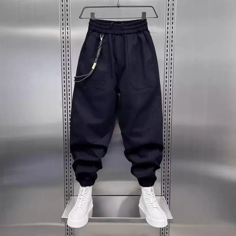 

Large Size 300 Pou Autumn Winter Military een Workwear Pants Men's Trendy Casual Loose Wide Leg Haome Harlan Cuffed P...