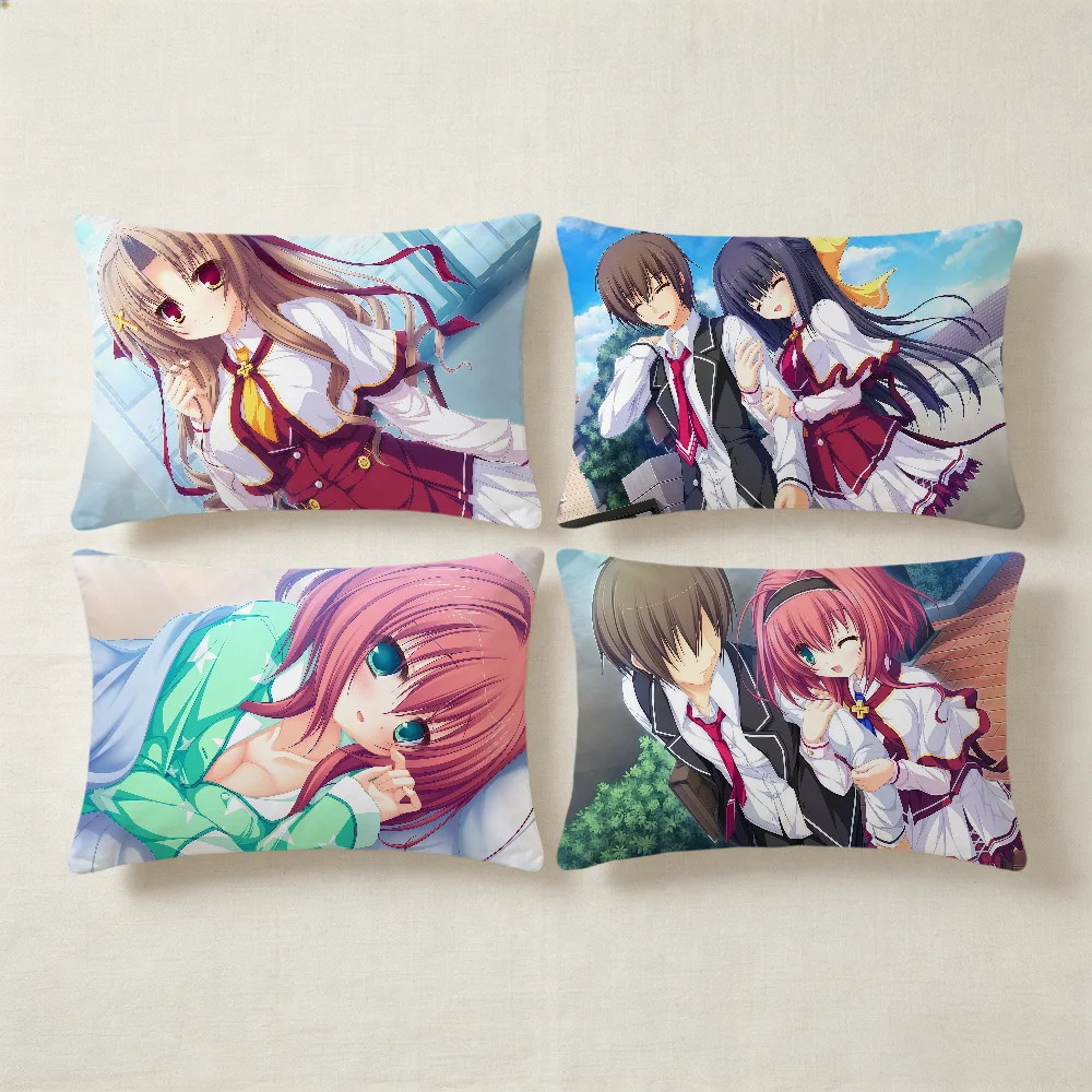 cute y2k L-Lunaris Filia cushion cover Rectangle Pillow Cover Home Sofa Living Room Dorm Bedside Hogar Pillowcase Party Gift
