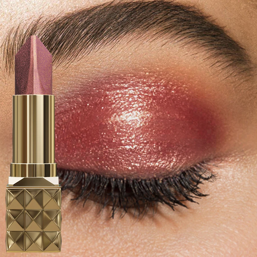 1개입 투톤 그라데이션 아이섀도우 스틱 펄 쉬머 컨투어링 아이섀도우 펜슬 한국 메이크업 여성용 선물 화장품 뷰티