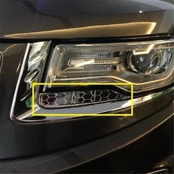 WELKINRY For Jeep Grand Cherokee WK2 4th Generation 2014 2015 2016 Car Head Front Lamp Light Headlamp Washer Cleaner Cap Trim