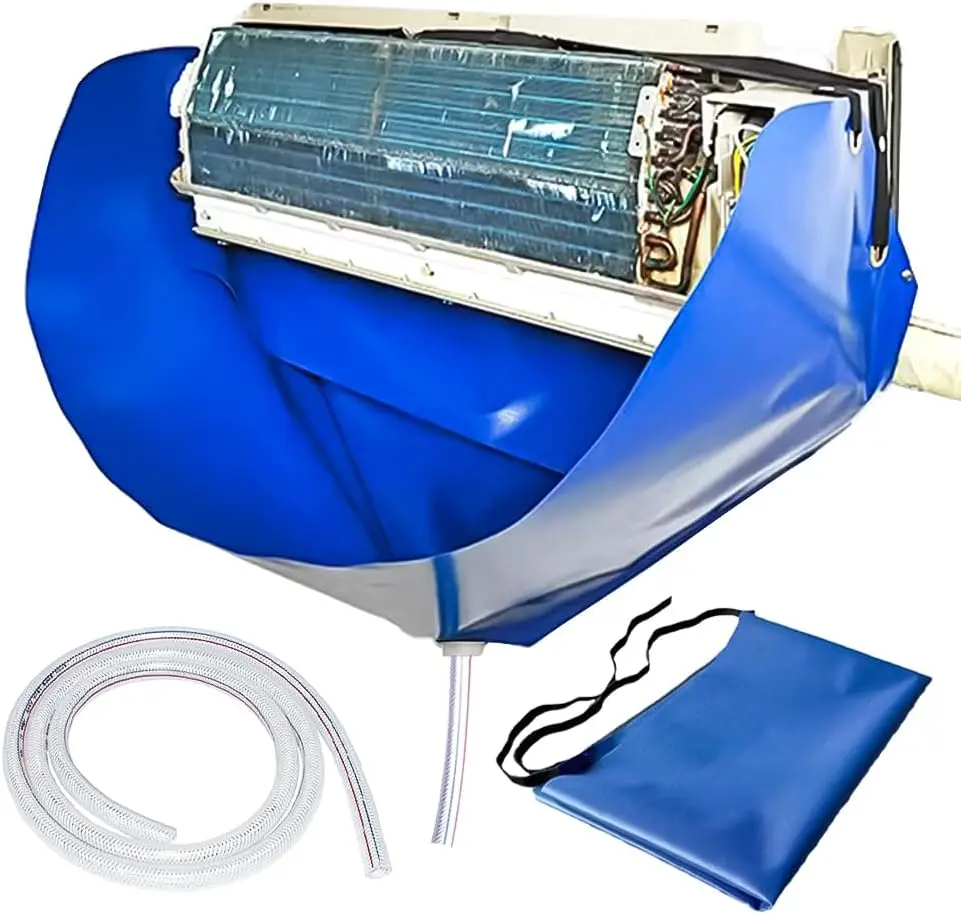 

Ac Cleaning Bag with Wall Protection Cloth, Professional Mini Split Cleaning Bag, Split Ac Unit