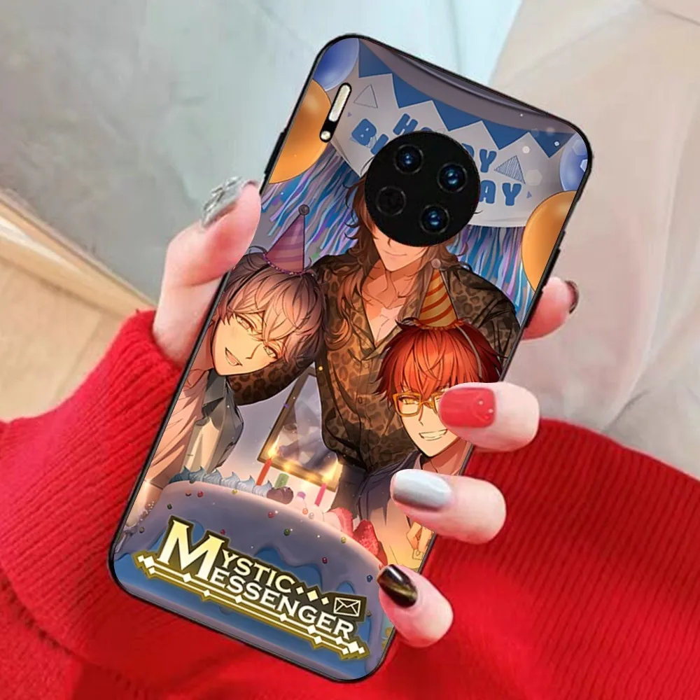 Mystic Messenger Anime Phone Case For Huawei Mate 10 20 30 40 50 lite pro Nova 3 3i 5 6 SE 7 pro 7SE