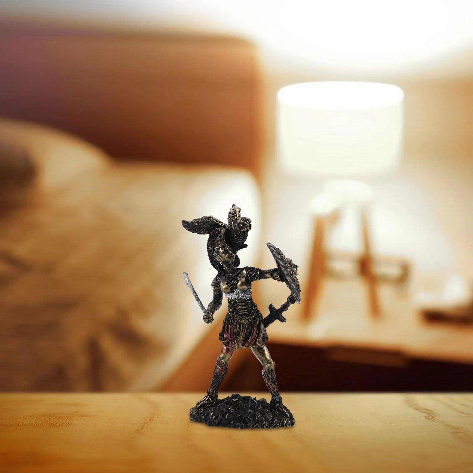 

Greek Mythology Goddess Statue Resin Miniature Sculpture For Living Room Bookshelf Home Decor Vintage Female Figure Collection