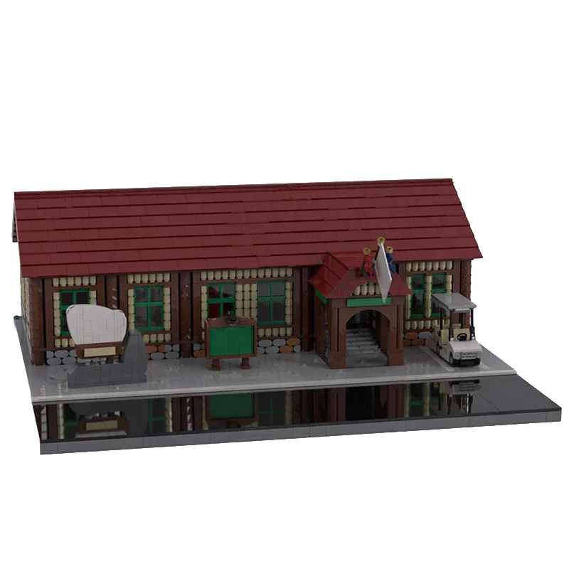4561 PCS Modular Building National Park Ranger Station MOC Customize Modular Building Block Popular DIY Boys Toy Christmas Gift