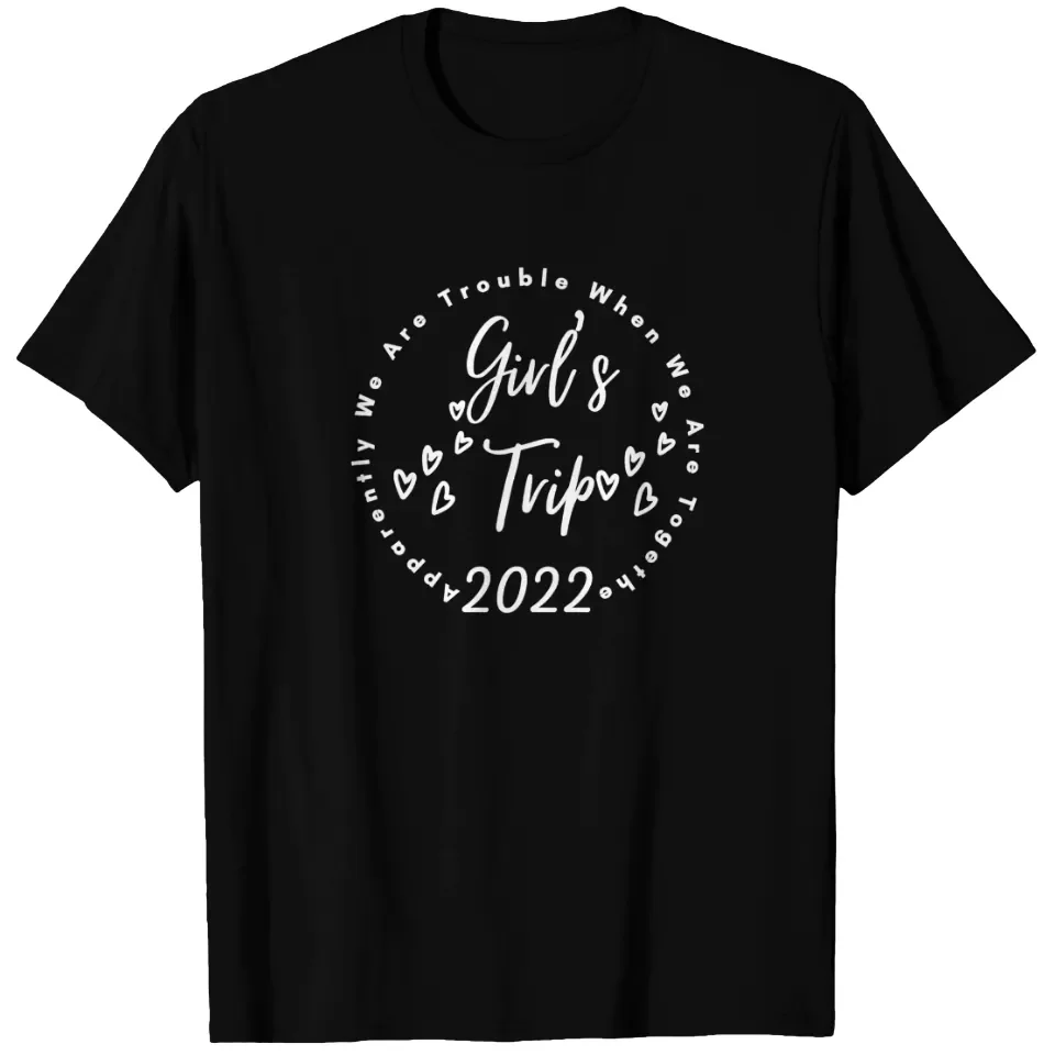 Obviously, When We're Together, It's Troublesome. Printed T-shirts with Street Style Are Suitable for Both Men and Women