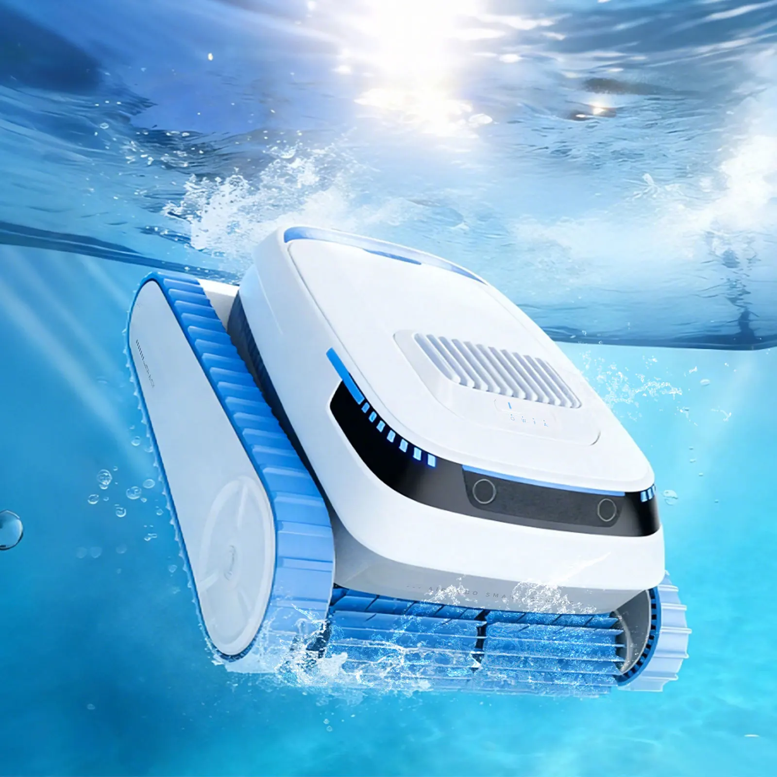 AIRROBO PC20 APP Remote Control Cordless Robotic Pool Cleaner Automatic Intelligent High Quality Eco-Friendly 120Mins Runtime