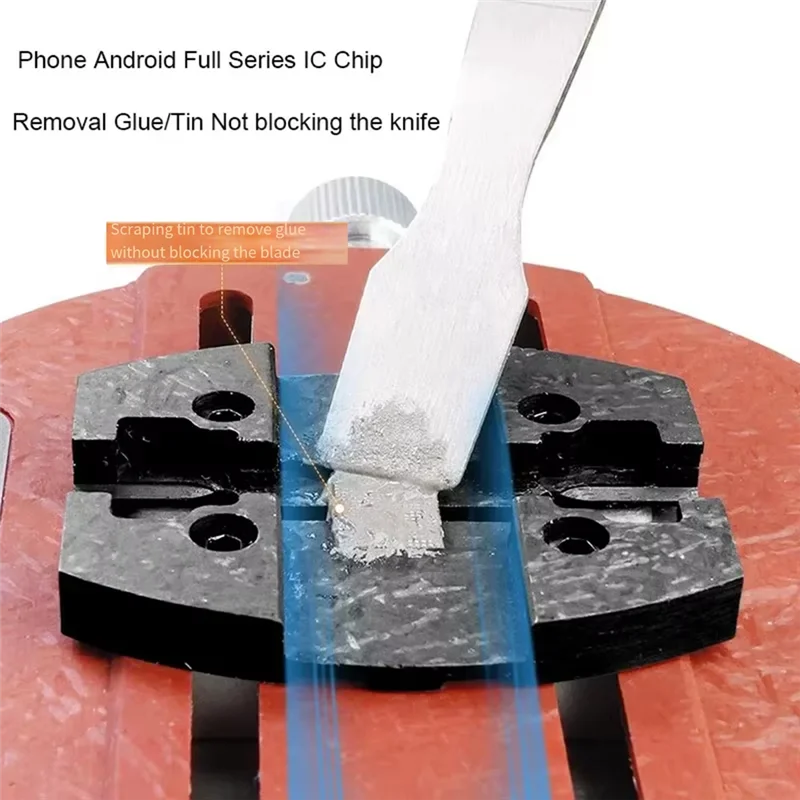 

A02F-держатель для платы, универсальная печатная плата для телефона, круговое приспособление BGA, материнская плата, микросхема процессора, клей, олово, удаление пайки, ремонтный зажим