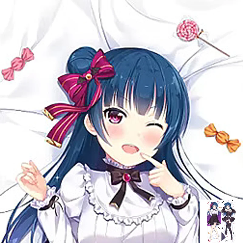 

Dakimakura Anime Tsushima Yoshiko 2 Side Printed Hugging Body Pillowcase Cushion Bedding Decor Pillow Cover 2024