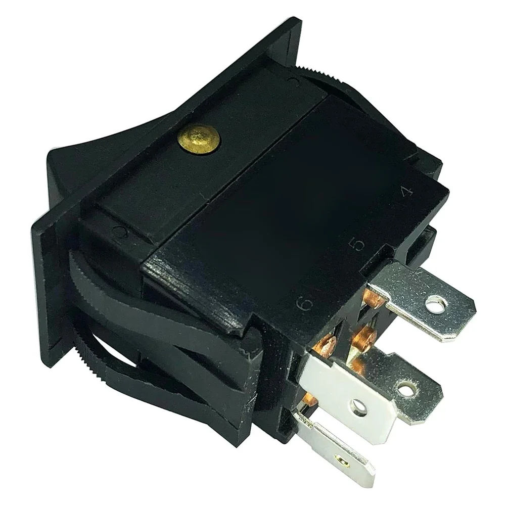 1pc 125/250VAC On/Off Car Dishwasher For Toggle Switch 4-pin/6-pin Rocker Switch For For Household Appliances