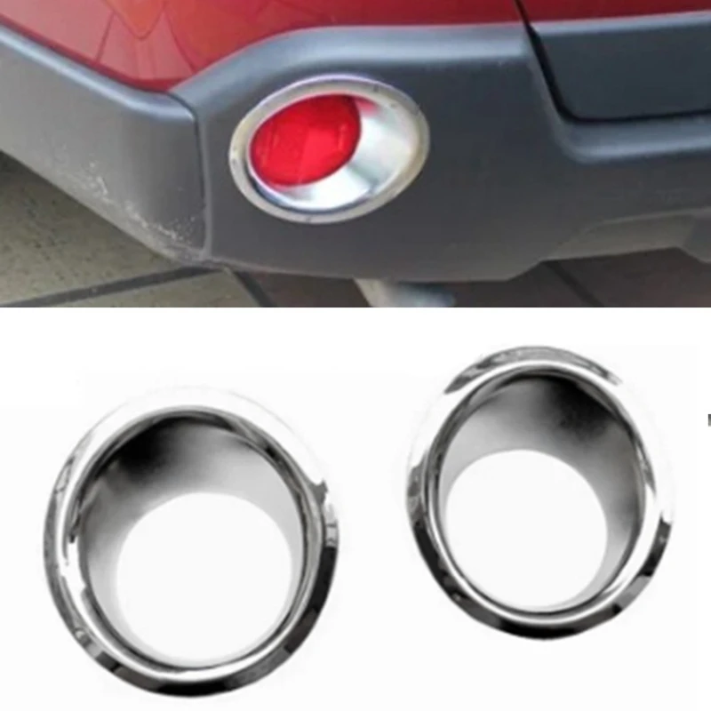 

Задний противотуманный фонарь автомобиля, рамка, накладка для Nissan X-Trail T31 2008-2011, задняя противотуманная фара, аксессуары для стайлинга автомобилей