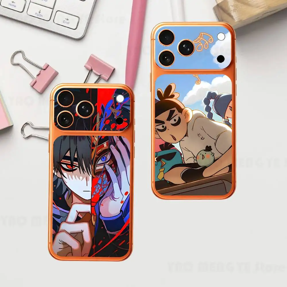

S-Scissor S-Seven For Iphone 17 Pro ProMax Back Protective Decorative Sticker Back Cover