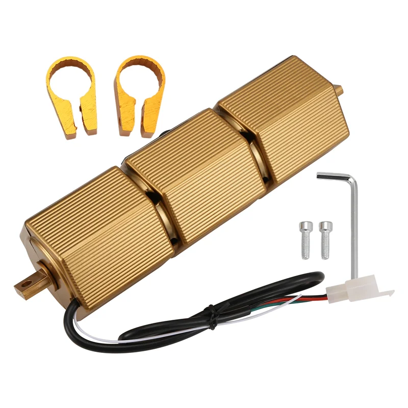 

AW-Motorcycle MP3 Player Handlebar Speaker Bluetooth Music FM Radio Waterproof Adjustable Bracket Bike Audio Stereo 12V