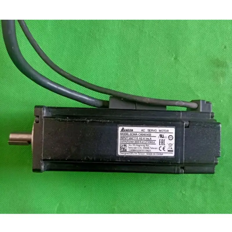 Used ECMA-CA0604SS 400W servo motor test OK, fast shipping