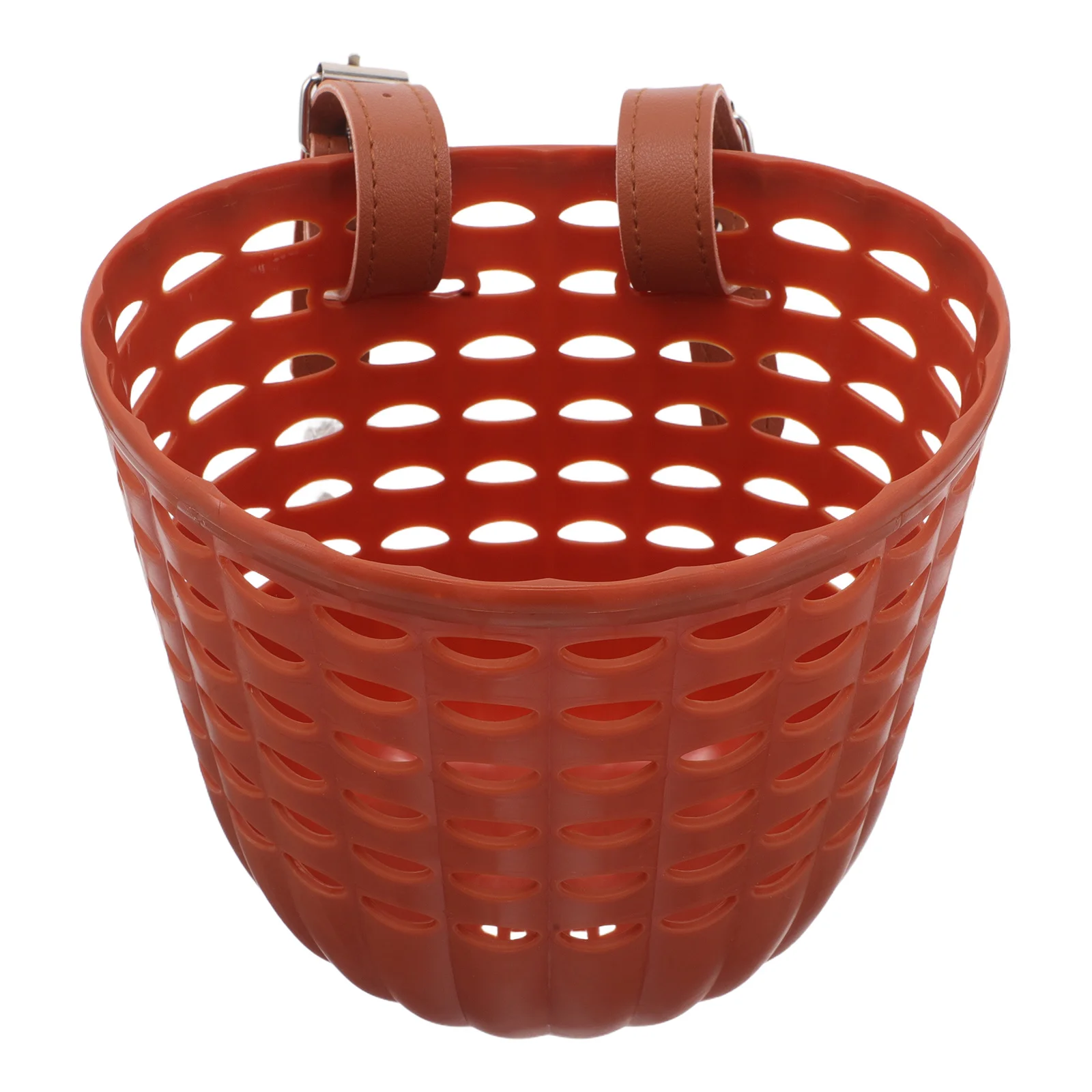 

Bicycle Front Basket: Large Capacity Plastic Bike Basket For Tricycle Scooter Durable Front Handlebar Storage For