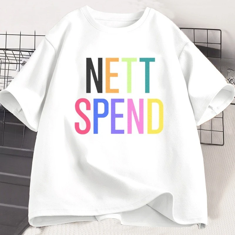 

Nettweet T-shirt Tour Merch Y2K Clothing Women's Casual Hip Hop T-shirt Women's Cotton Short Sleeve T-shirt Extra Large T-shirt