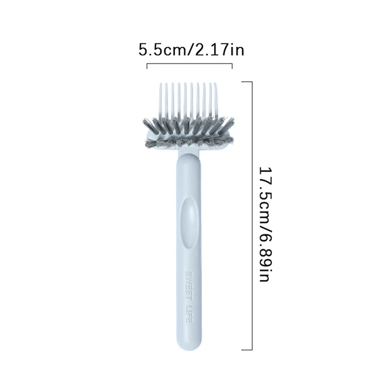 2 In1 Comb Cleaner Delicate Cleaning Hair Brush Comb Embeded Tools Cleaning Comb Edge Tool Handle Cleaner Brush