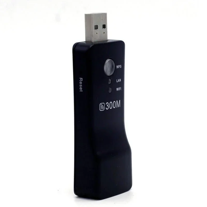 WiFi Dongle USB Wireless Lan Adapter for Smart TV, Blu-ray Player WiFi Range Extender M300