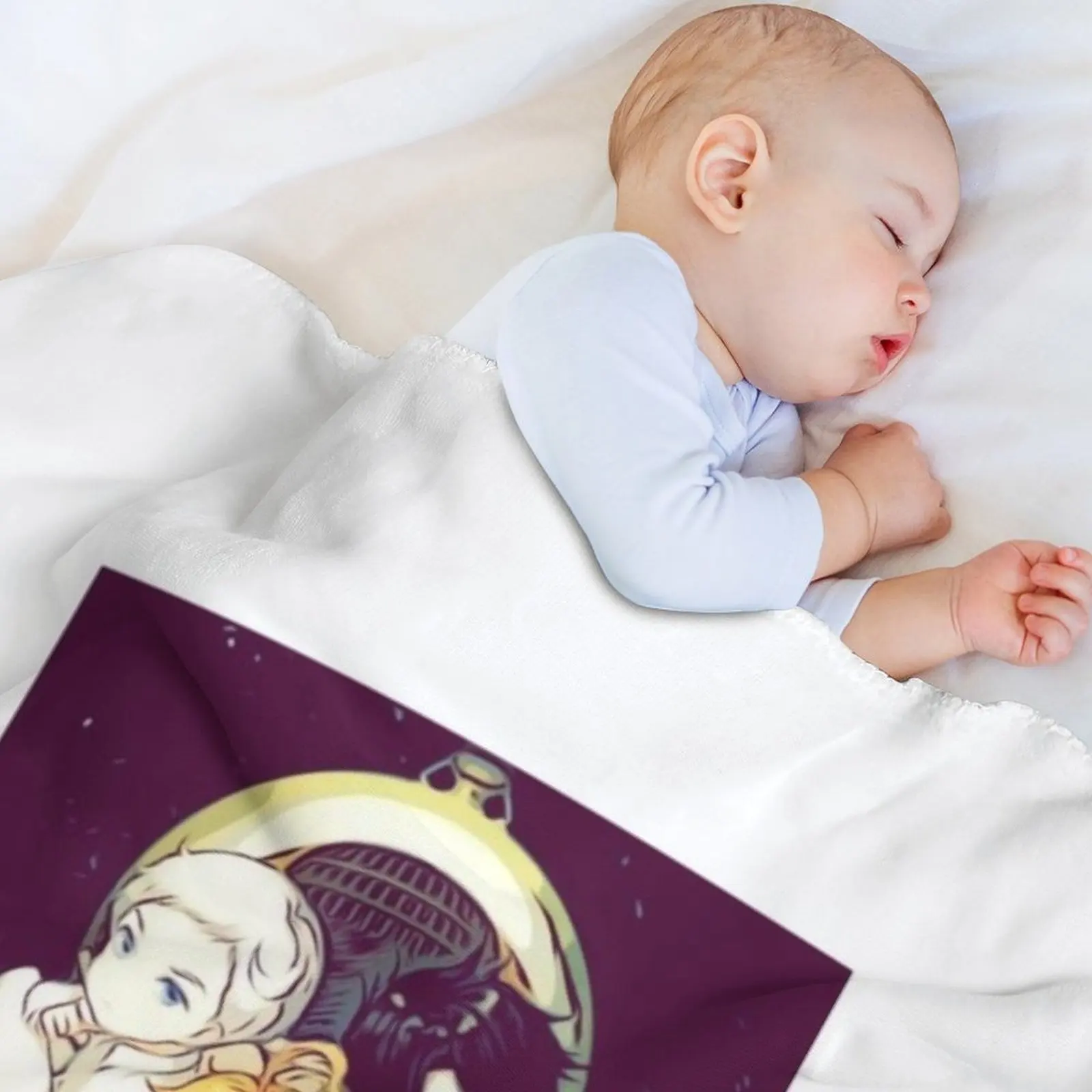 ياكوسوكو نو نيفرلاند | نيفرلاند الموعودة - إيما، نورمان آند راي (رسم) رمي بطانية بطانيات للطفل بطانيات أريكة قطيفة