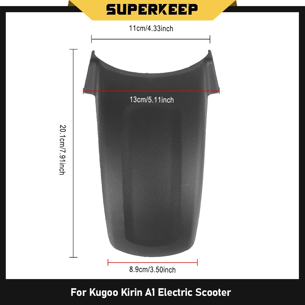 

Front Mud Guard for Kugoo Kukirin A1 KickScooter Splash Guard Lightweight Fender Splash Proof Electric Scooter Accessories