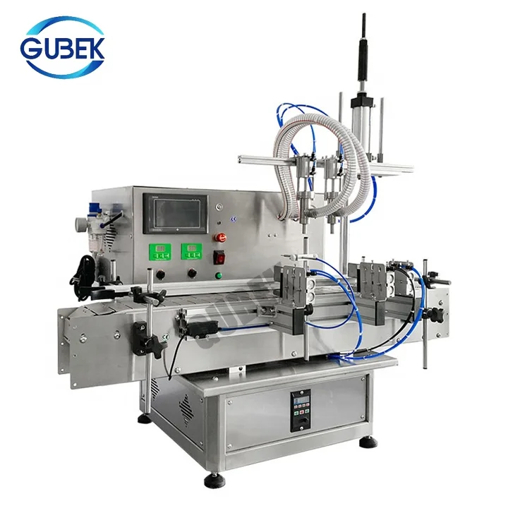 GUBEK Perfume Bottle Syrup Oral Liquid Filling Machine Production Line