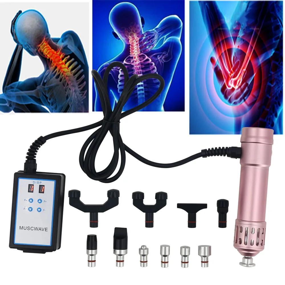Shockwave Therapy Machine For Effective Function Pain Relief ED Treatment 2IN1 Shock Wave Relieve Pain Massage Body Massager