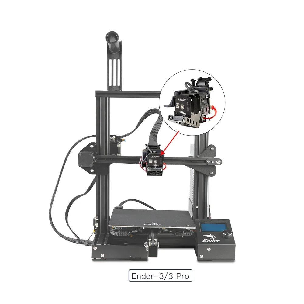 CREALITY Sprite Extruder Pro Alle Metall Dual 3.5:1 getriebe Fütterung Design 3D Drucker Upgrade Teile für Ender-3 S1 CR-10 Smart Pro