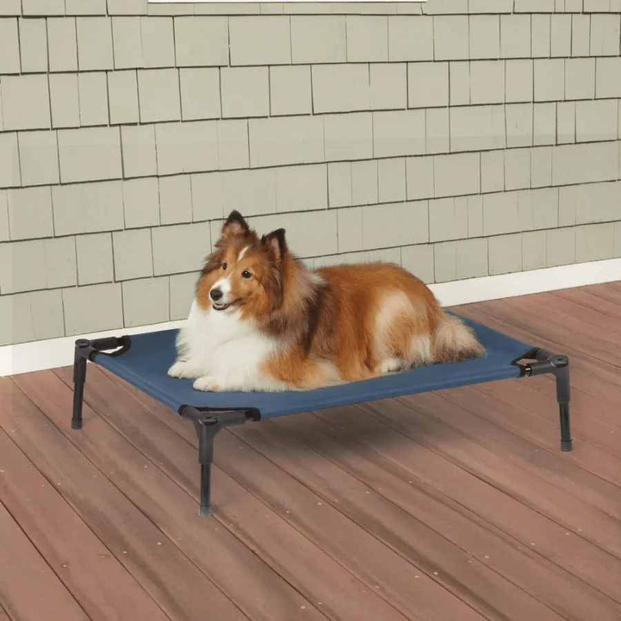 

Guardian Gear Medium Elevated Pet Cot Blue