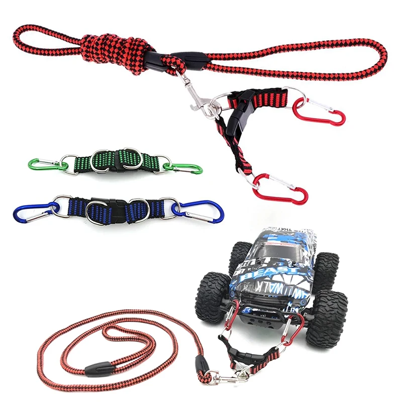 RC Car Trailer Rope Pull for 1/5 1/8 1/10 Hpi Baja 5B 5T SS 5SC LOSI 5IVE-T DBXL REDCAT Traxxas Model Car Decoration