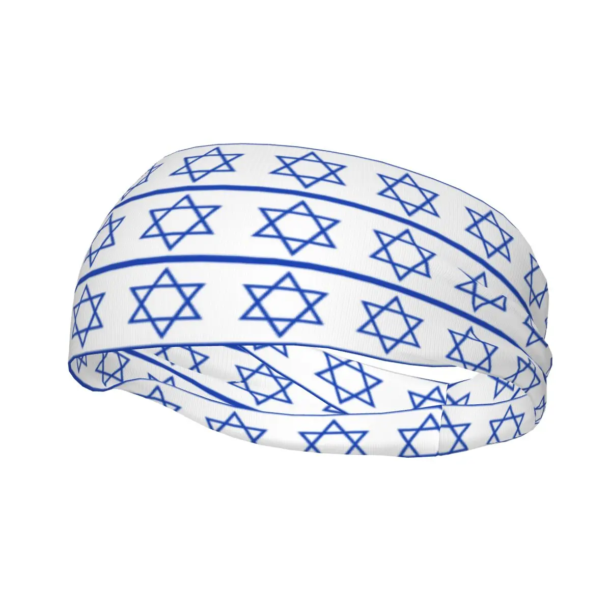 

Headband Israel Illustration Headwrap Hairband for Tennis Gym Fitness Headwear Hair Accessories
