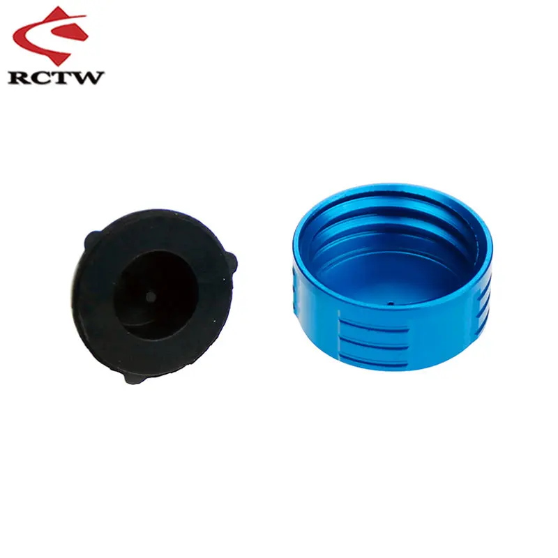 Hoge Kwaliteit CNC Metalen lekvrije Brandstoftank Cover voor 1/5 HPI ROFUN ROVAN BAJA Losi 5ive T KM X2 Rc Auto Olie Tanks Onderdelen