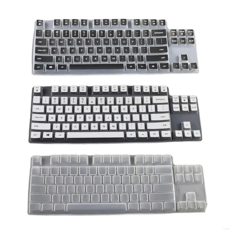 Laptop Keyboards Cover Protectors for K835 K855 Silicone Keyboards Film Transparents Skin Protective Accessories