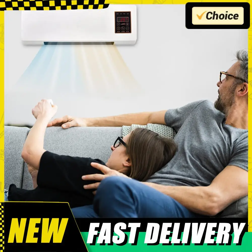 Wandmontage draagbare airconditioner en afstandsbediening Multifunctionele airconditioner Draagbare wandairconditioner voor thuiskantoor
