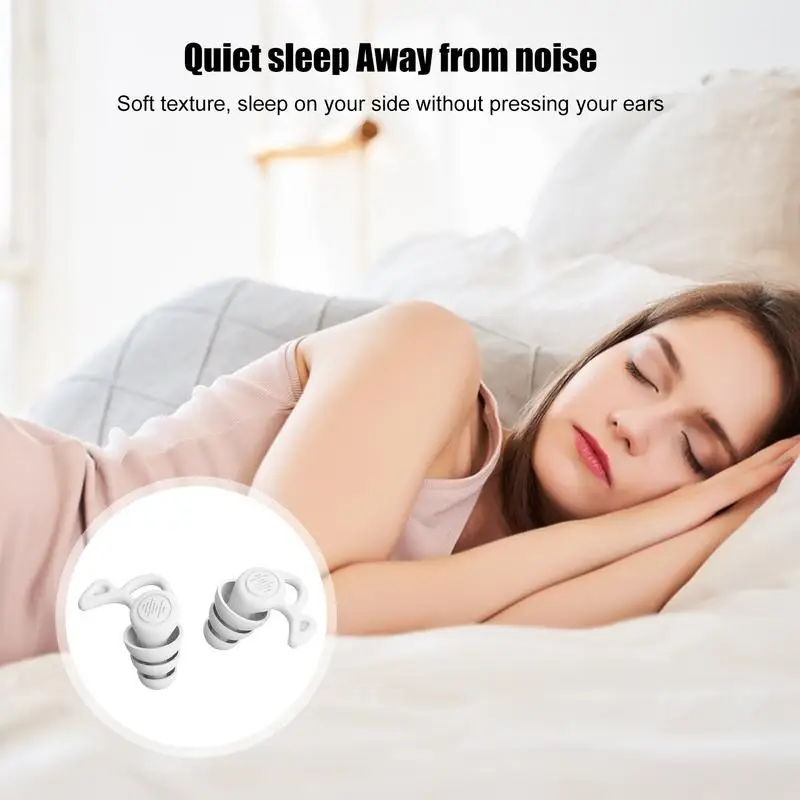 Sleep Noise Reduction Earplug Ear Protection Earplugs Anti-Noise Waterproof Plug For Travel Work Tapones Para Dormir Earplugs