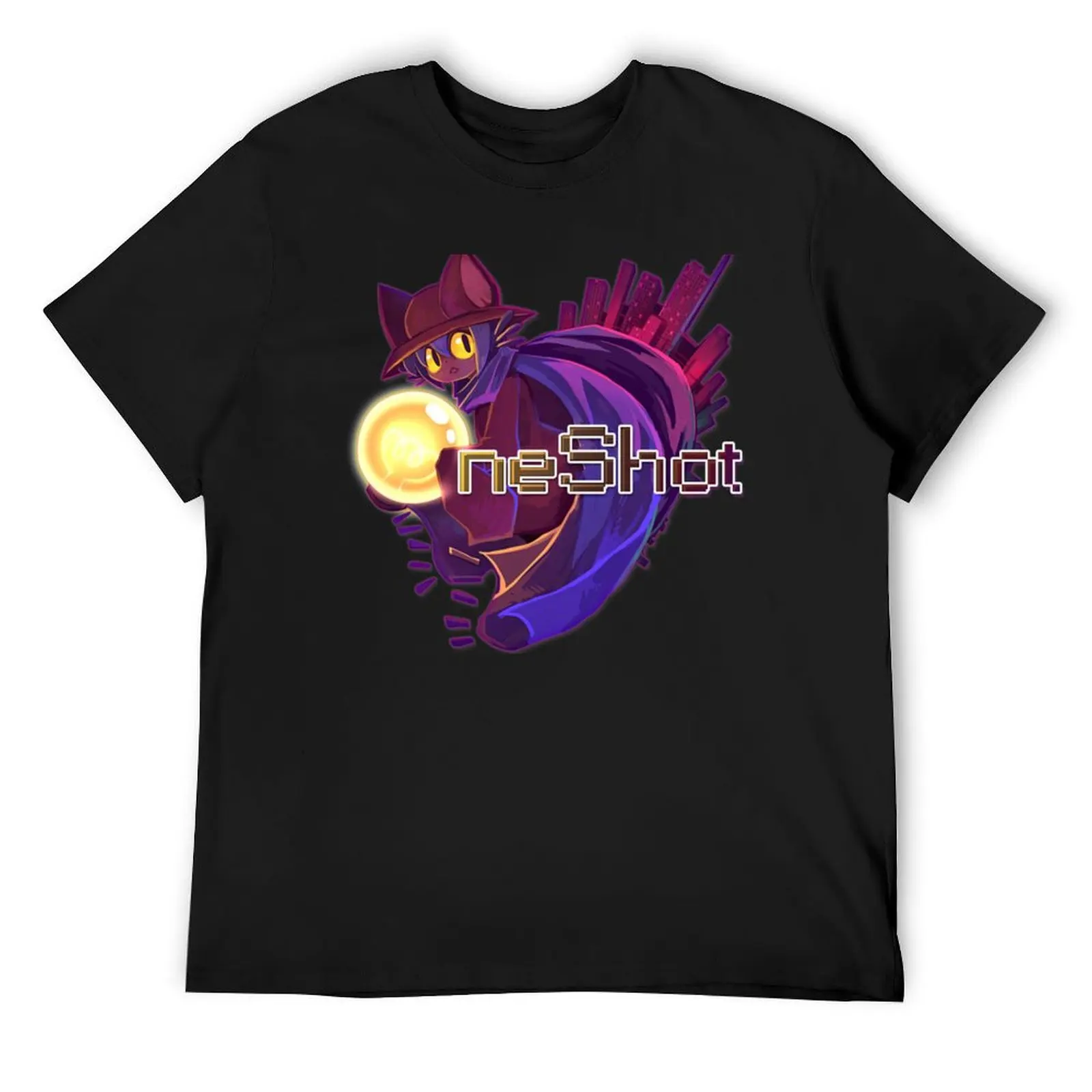 

oneshot T-Shirt Louboutins Anime t-shirt customs design your own blue archive clothing for men