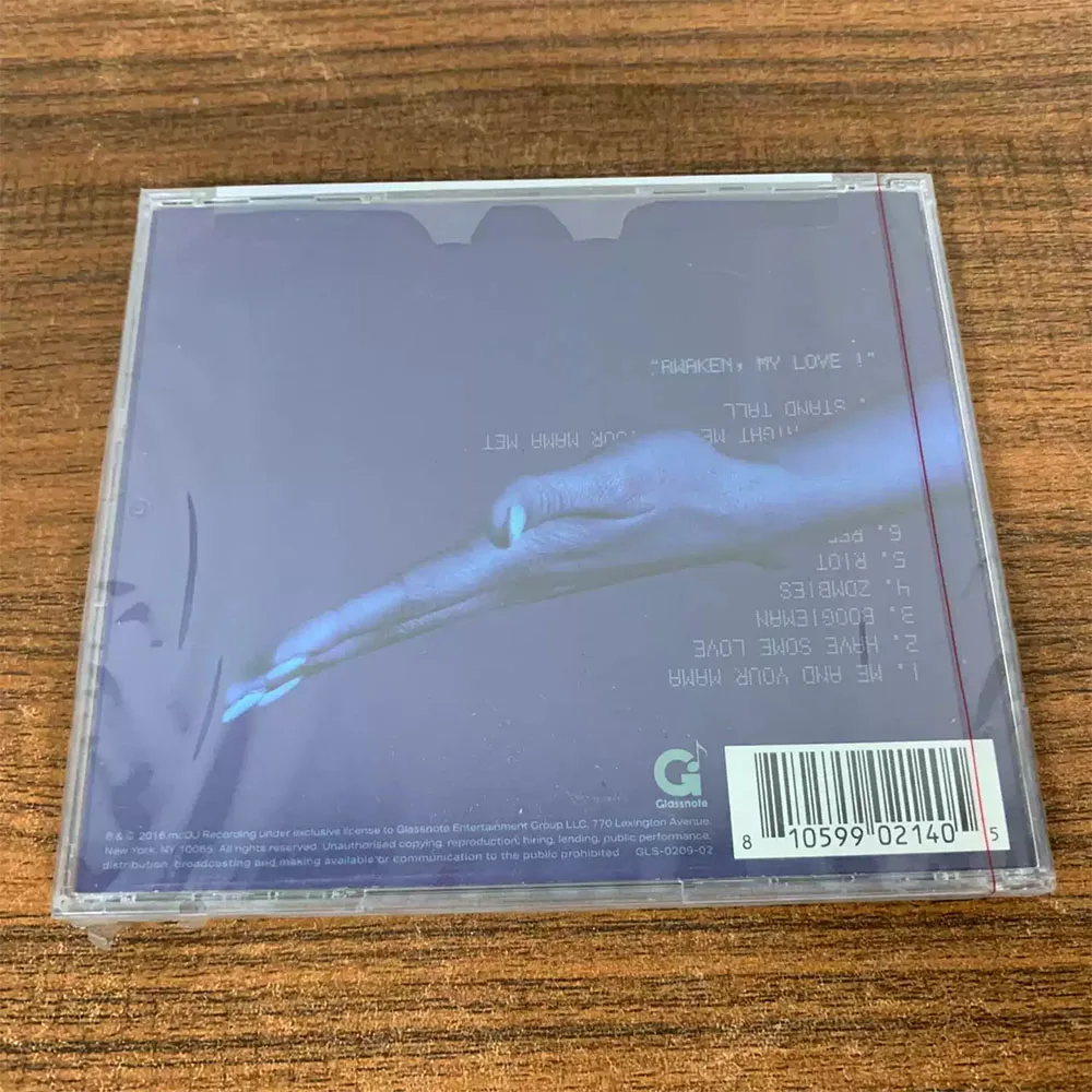 CD 'Awaken, My Love!' Released in 2016, Includes Tracks Like Redbone, Me and Your Mama, Terrified, and More. - view 2