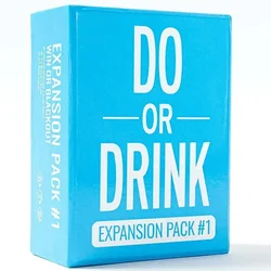 Do Or Drink Card Game Expansion Pack #1 Party Game Hilarious Dares For College