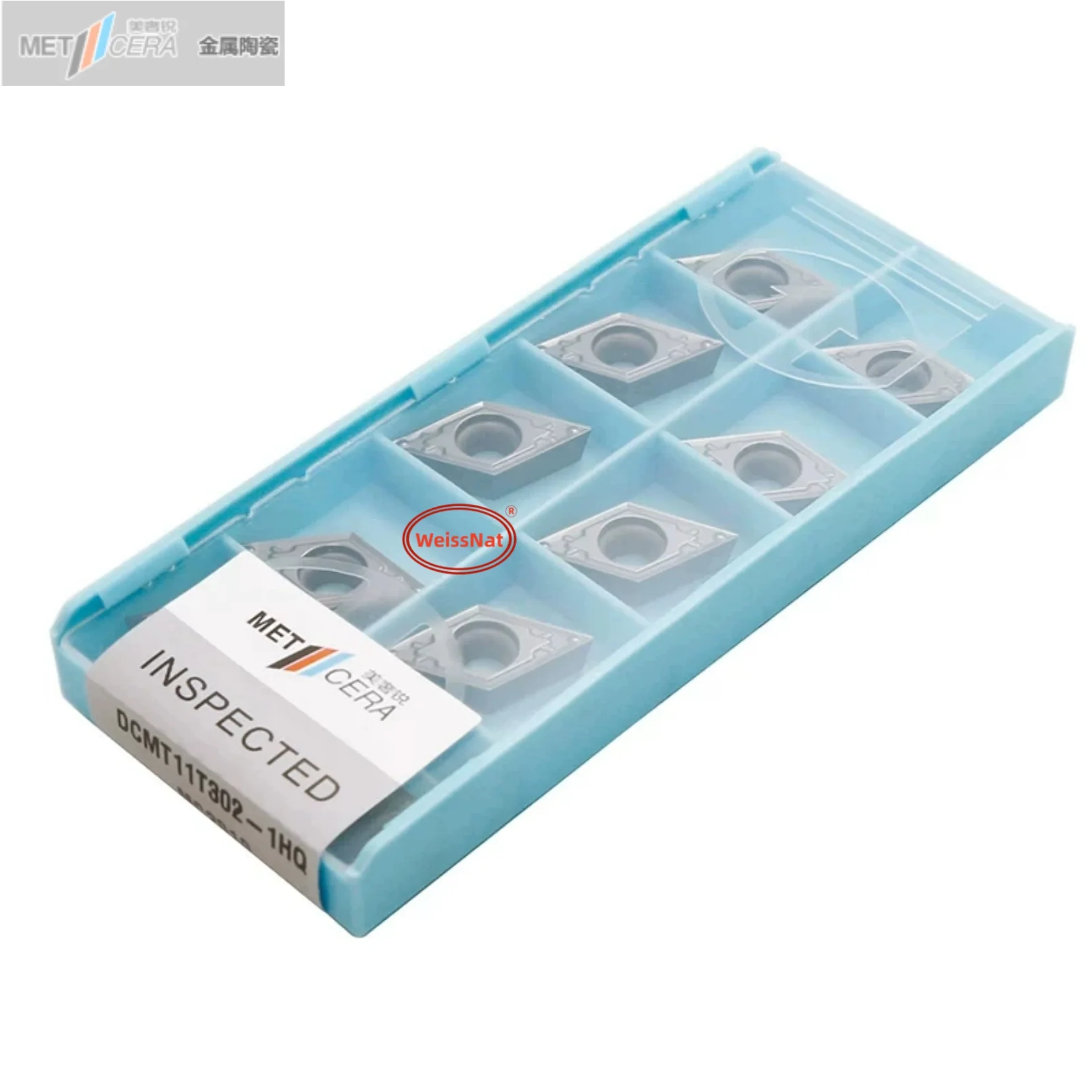 

METCERA DCMT070202 DCMT070204 DCMT11T302 DCMT11T304 DCMT11T308-5MT MC2010 5FG 3MU 2PS 1HQ PV2110 Carbide Insert DCMT Inserts