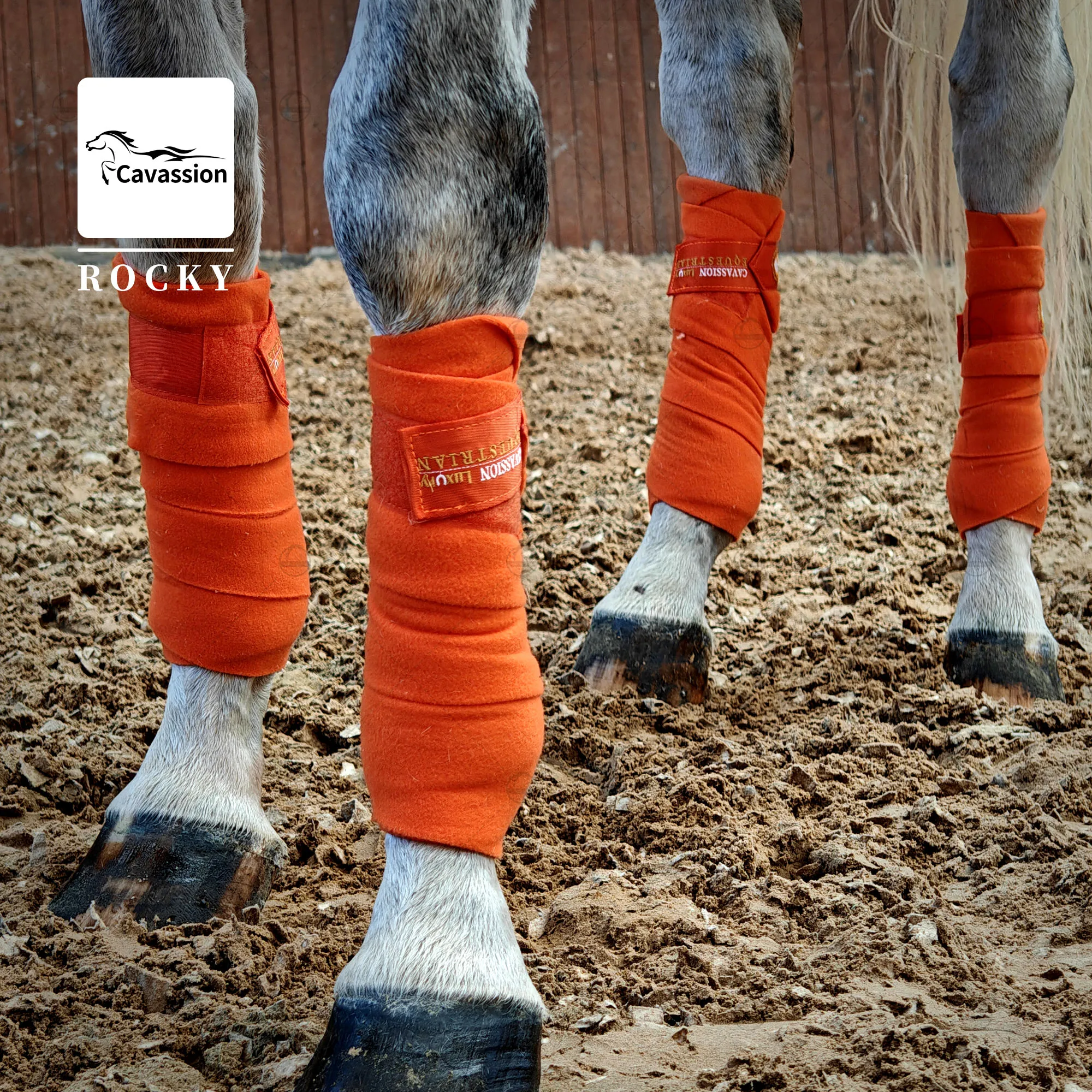 Solo cubierta de oreja de cavassión, Equipos Ecuestres, herramientas para montar a caballo, puede elegir almohadilla de sillín, cuerda de plomo, vendaje de pierna, halter