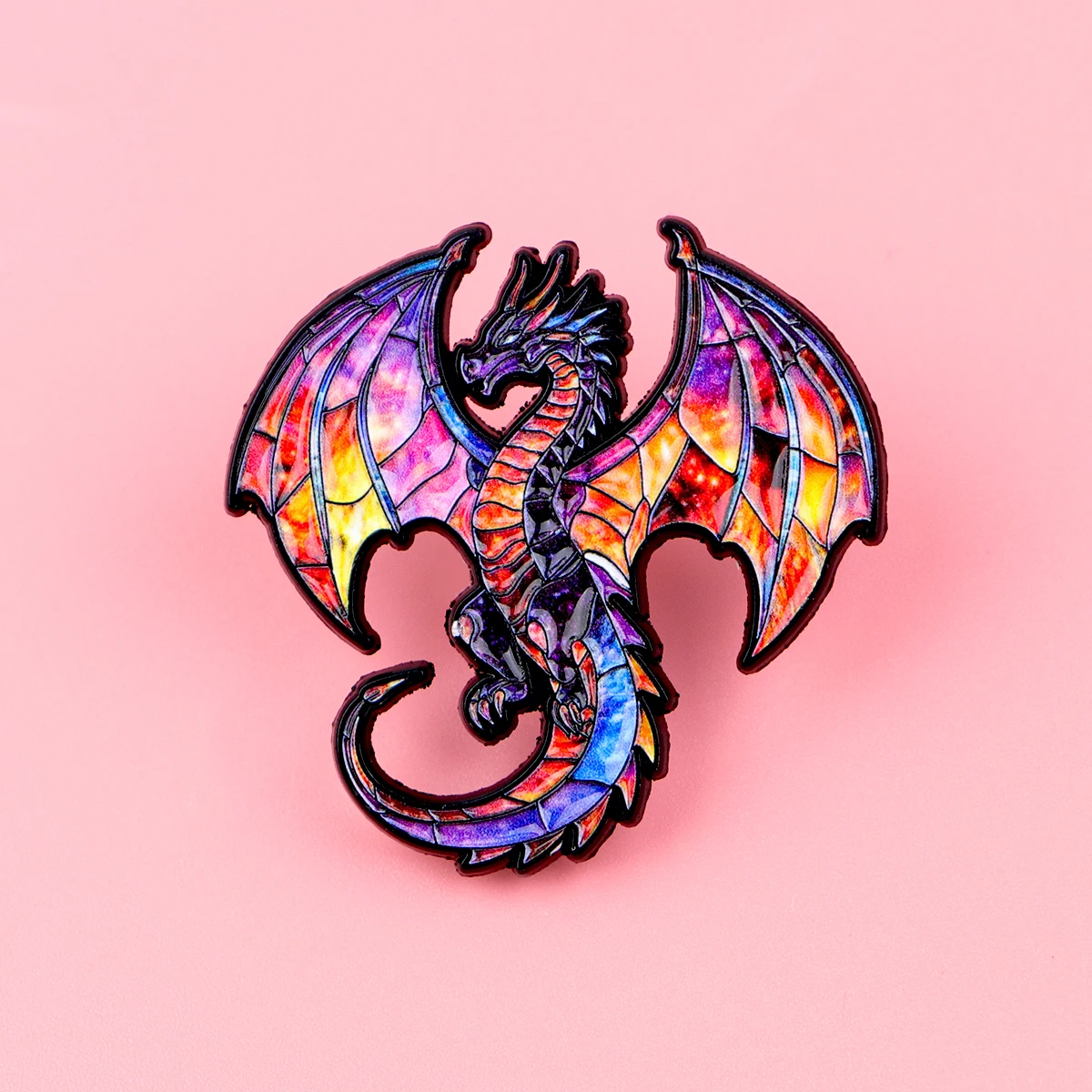 4 قطعة/المجموعة التنين المينا دبوس دبابيس ملونة للنساء التلبيب شارة بدبابيس على ظهره الملابس والاكسسوارات هدايا مجوهرات الأزياء #3