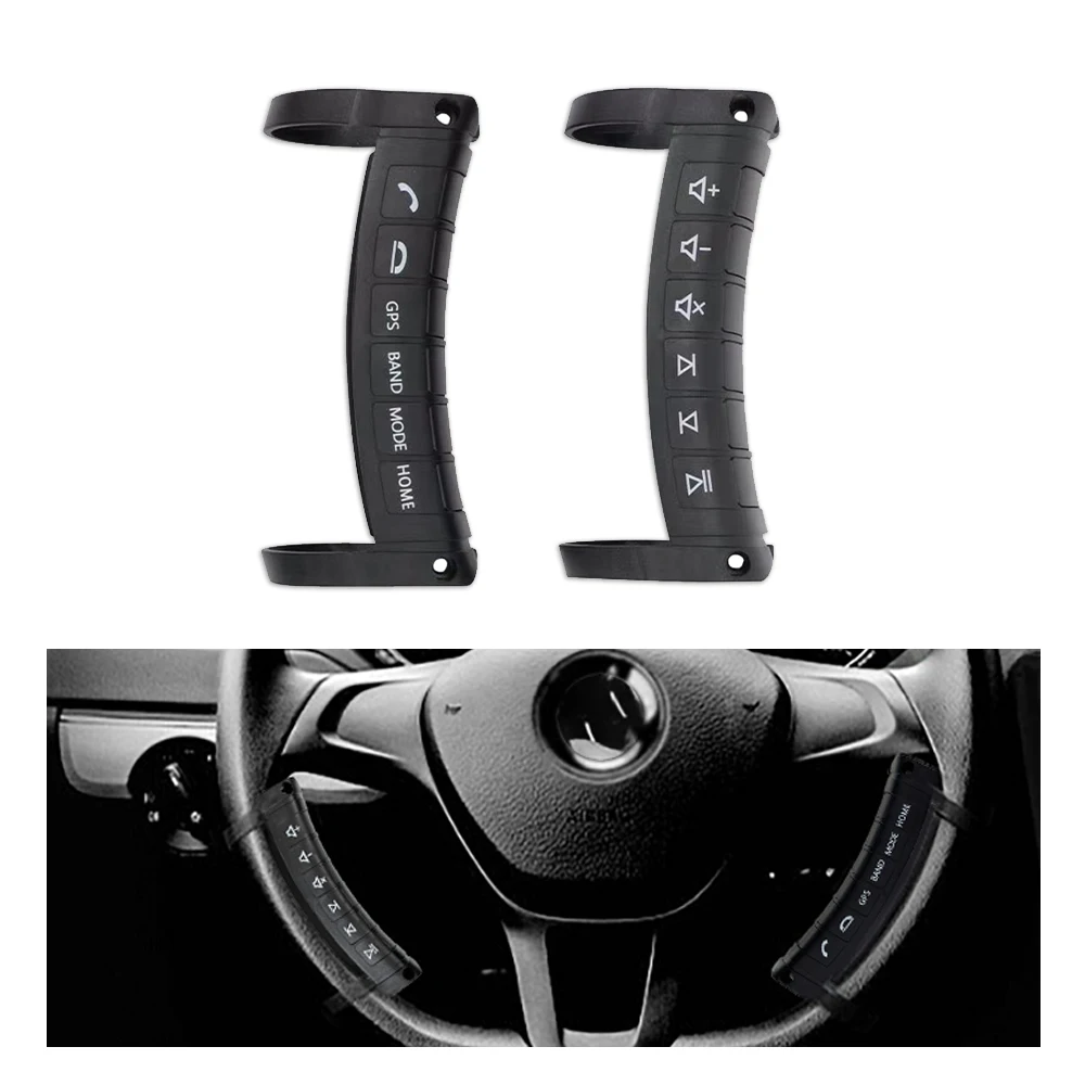 12 Keys Universal Wireless Steering Wheel Remote Control Multi-function Button For Car Radio DVD GPS NavigatioN Bluetooth