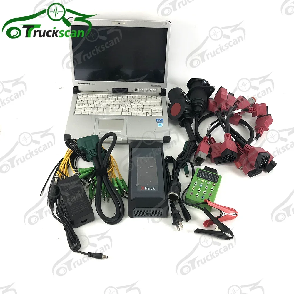 For ZF function to read fault codes for Xtruck chassis inspection for Heavy Duty Truck ZF Fast NORR Diagnostic Tool CFC2Laptop